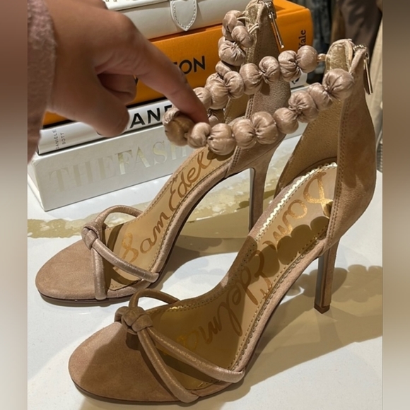 Sam edelman nude pom pom shoes - Picture 3 of 3